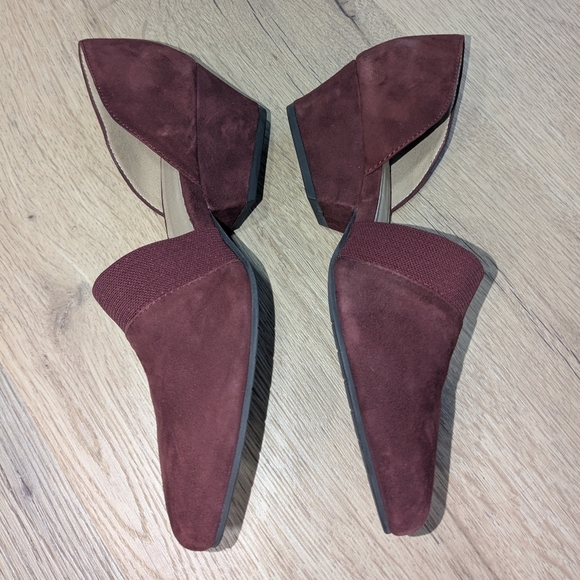 NEW Eileen Fisher Hilly D'Orsay Suede Pump - Picture 4 of 9